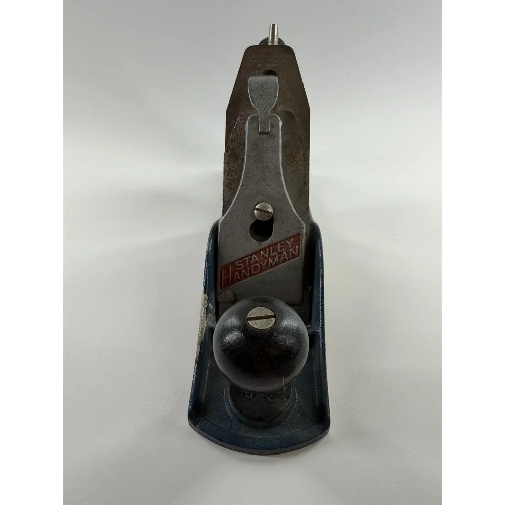 Vintage Stanley Handyman H1204 Bench Plane + 2 Tool Shop Surform Rasps USA